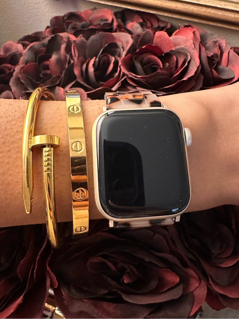 Gold Plated Bracelet Set
